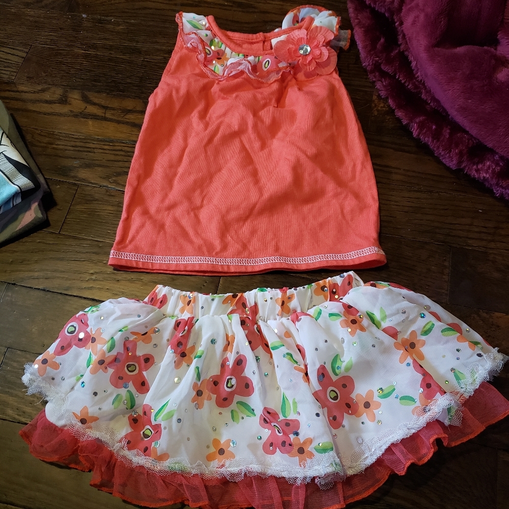 skirt and shirt